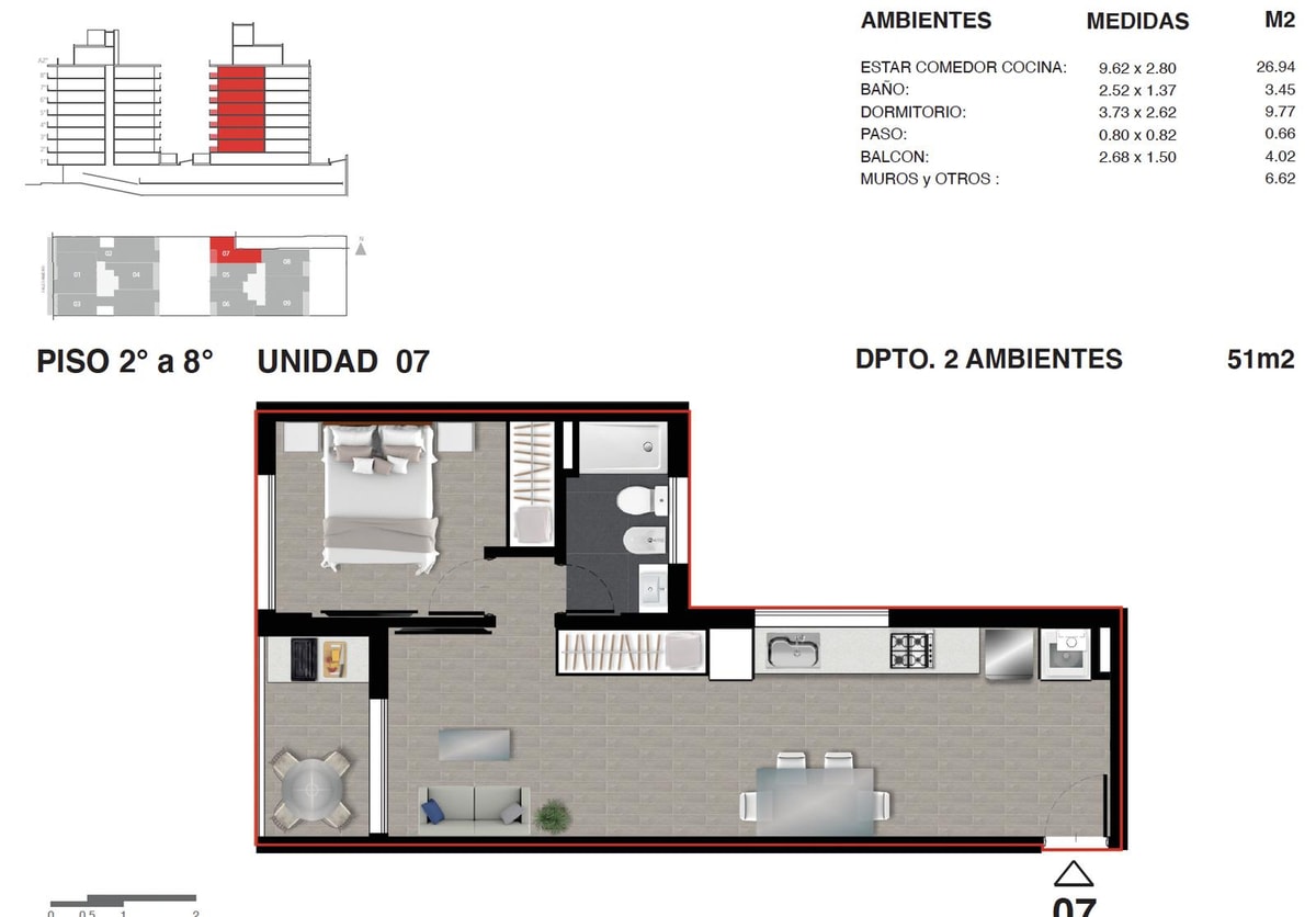 Plano 6 de 18 — Edificio Sarmiento al 1500