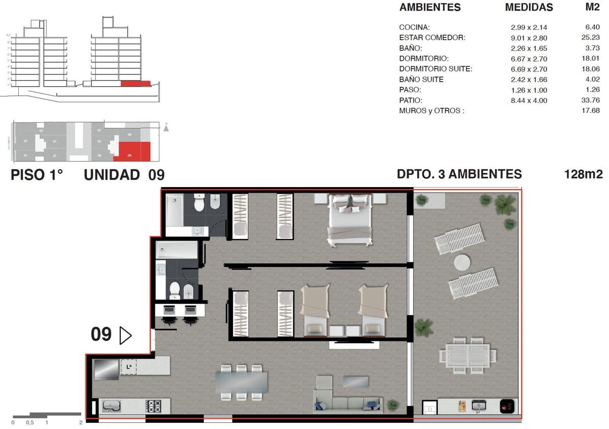 Plano 11 de 18 — Edificio Sarmiento al 1500
