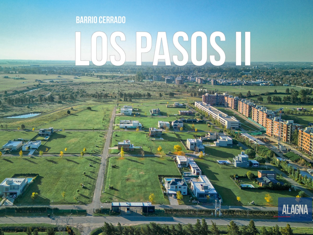 Lote en Los pasos 2, barrio cerrado, 830m2, Funes/Fisherton